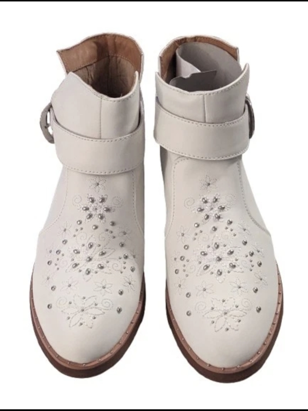FitFlop Athena Flower Stud Ankle Boots
